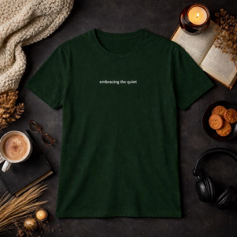 Embracing the quiet — T-Shirt