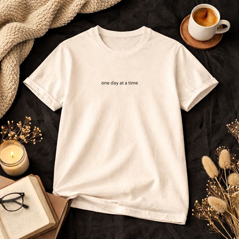 One day at a time — T-Shirt