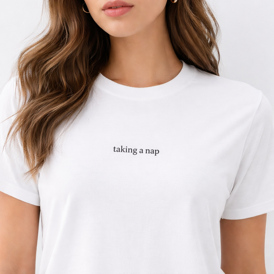 Taking a nap — T-Shirt