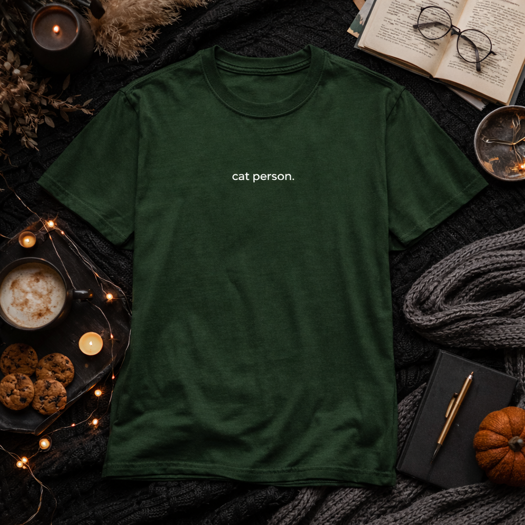 Cat person — T-Shirt