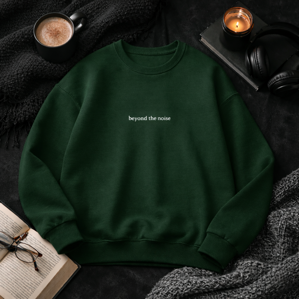 Beyond the noise — Classic Crewneck Sweatshirt