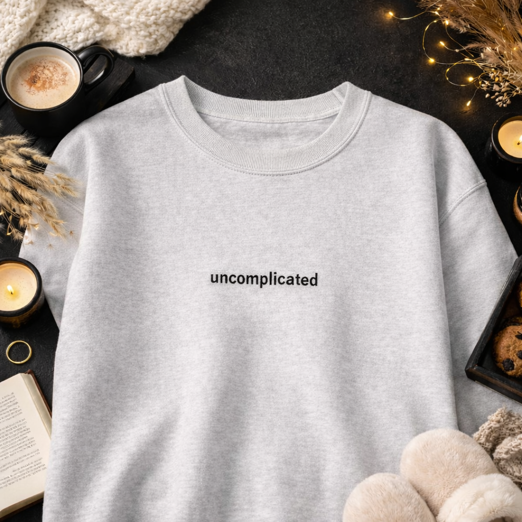 Uncomplicated — Classic Crewneck Sweatshirt