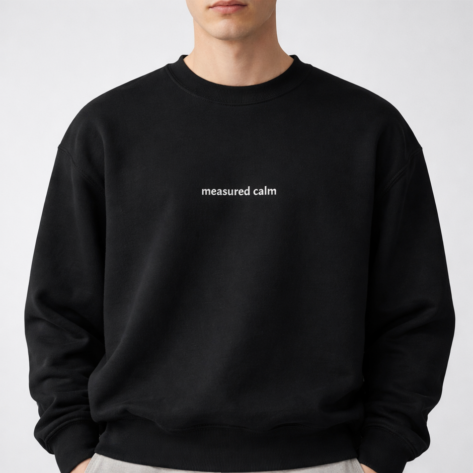 Measured calm — Classic Crewneck Sweatshirt