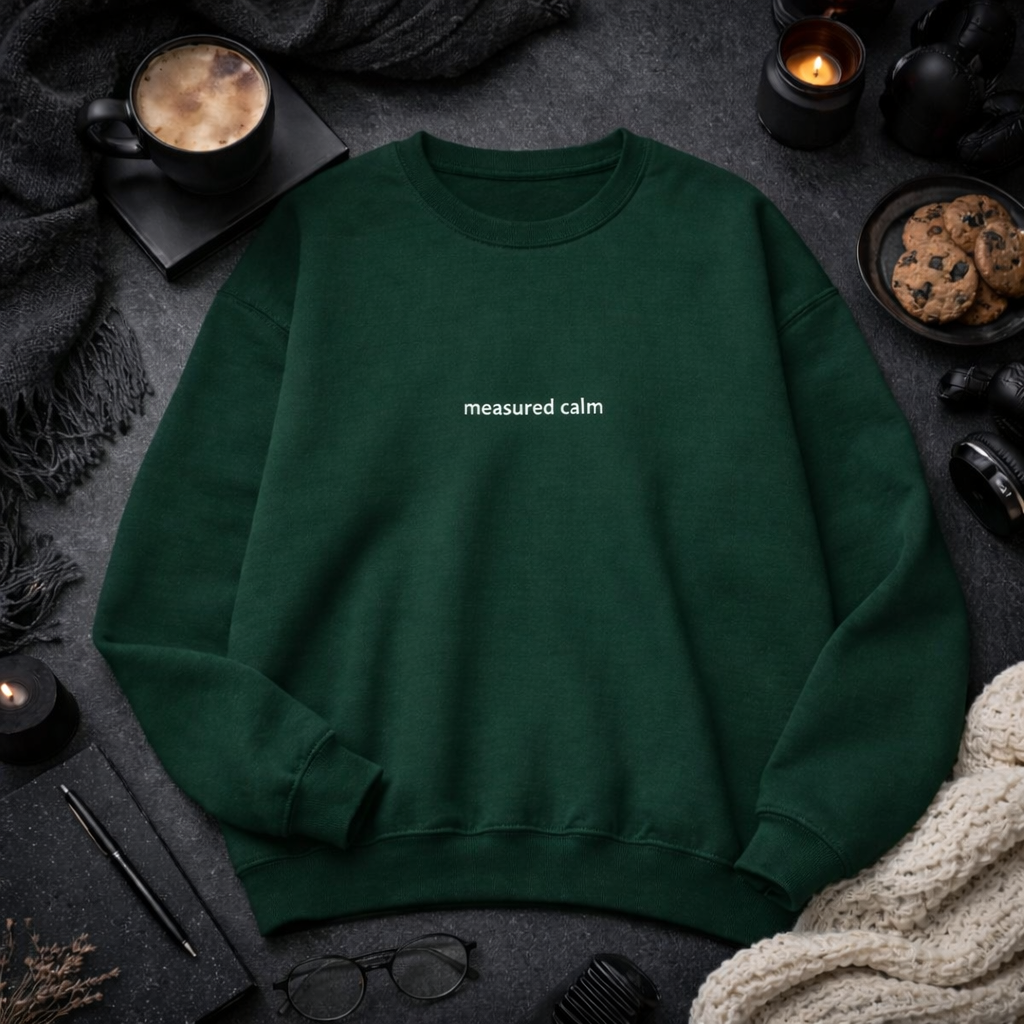 Measured calm — Classic Crewneck Sweatshirt