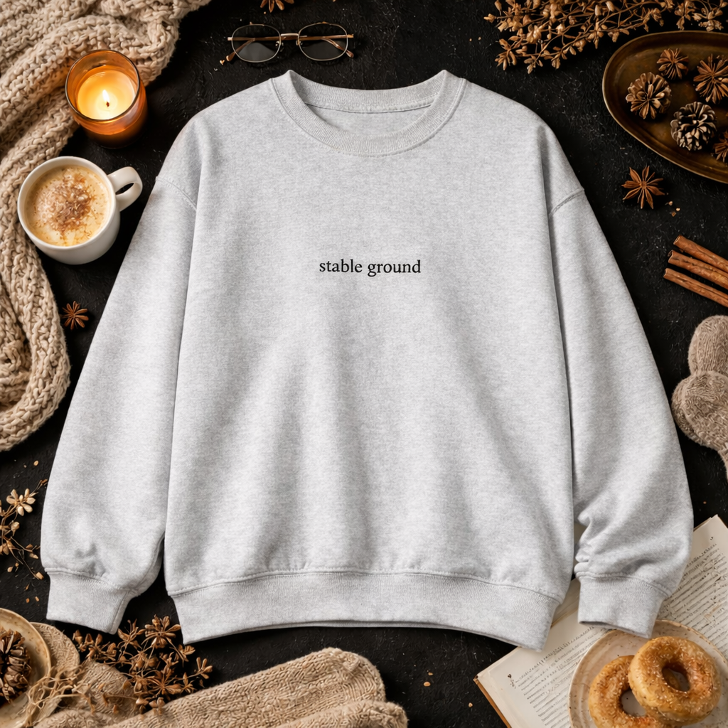 Stable ground — Classic Crewneck Sweatshirt