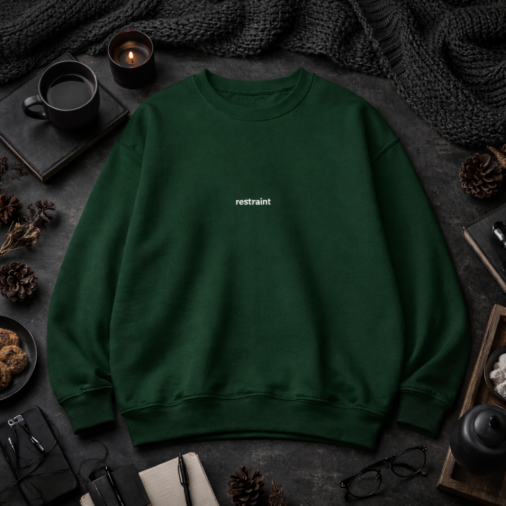 Restraint — Classic Crewneck Sweatshirt