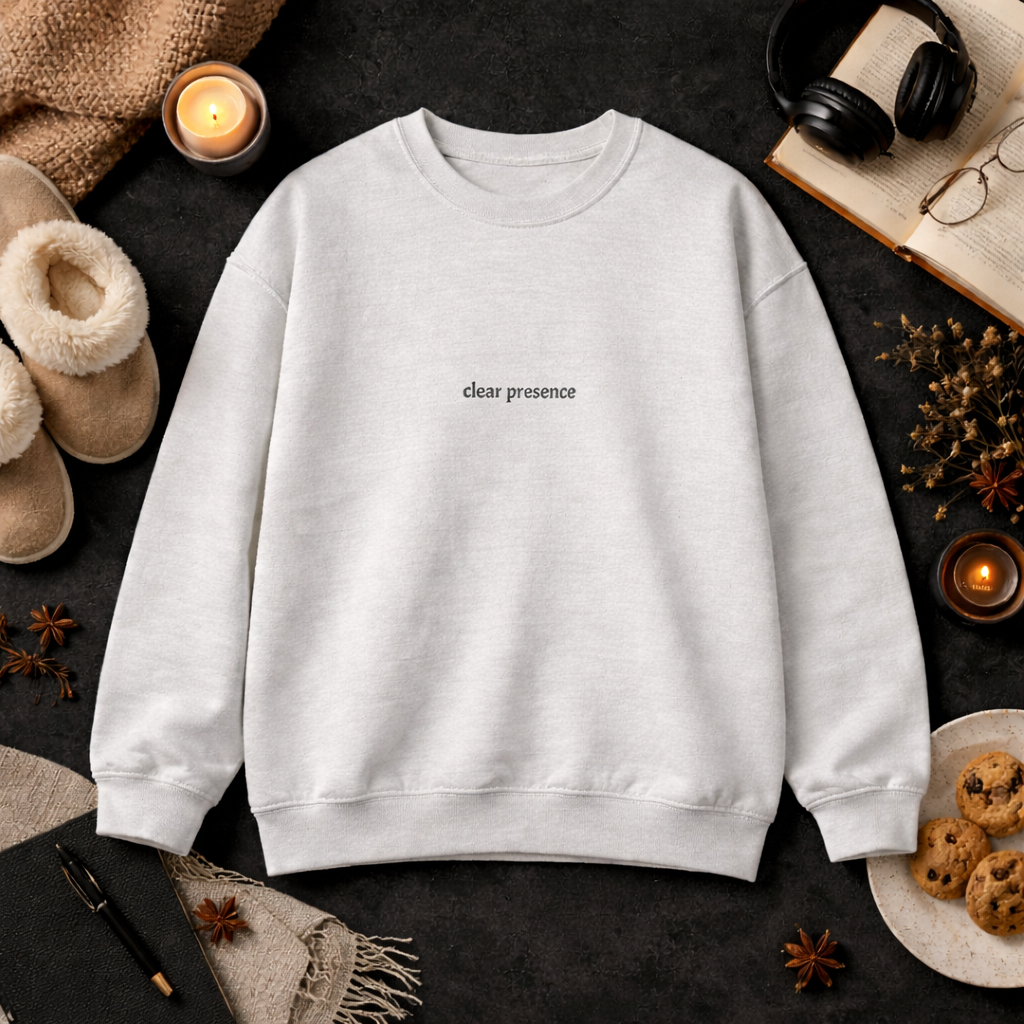 Clear presence — Classic Crewneck Sweatshirt