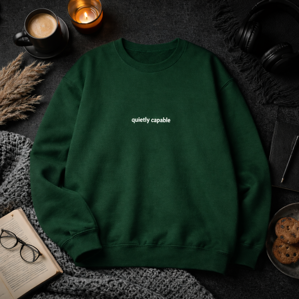 Quietly capable — Classic Crewneck Sweatshirt