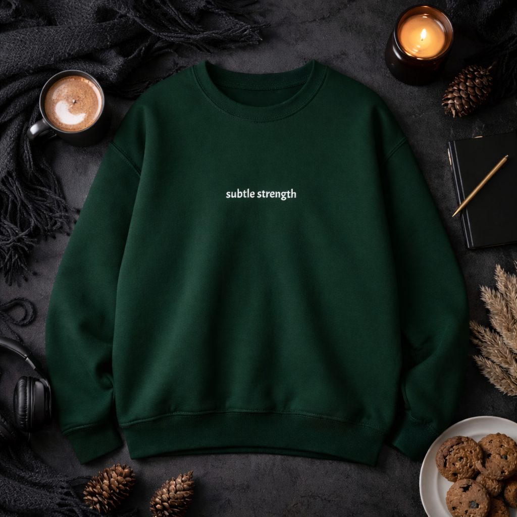 Subtle strength — Classic Crewneck Sweatshirt