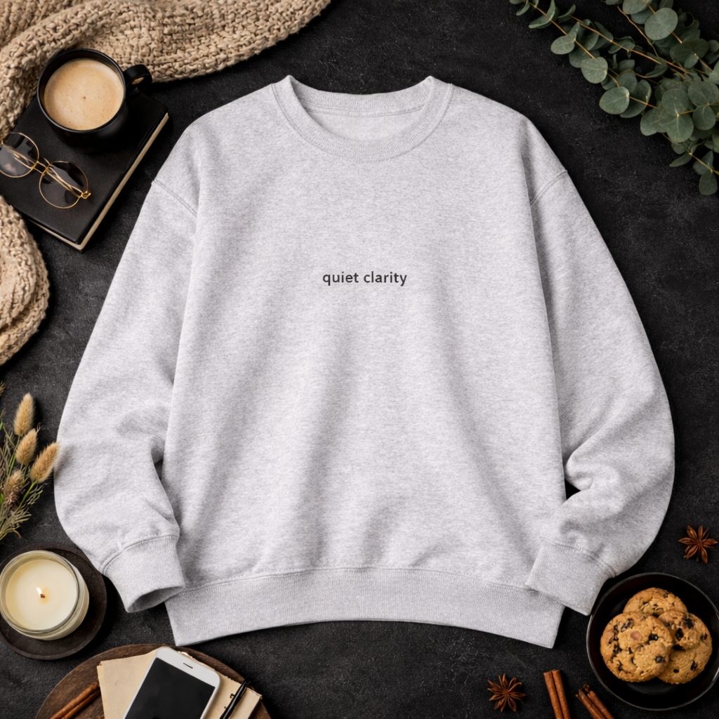 Quiet clarity — Classic Crewneck Sweatshirt