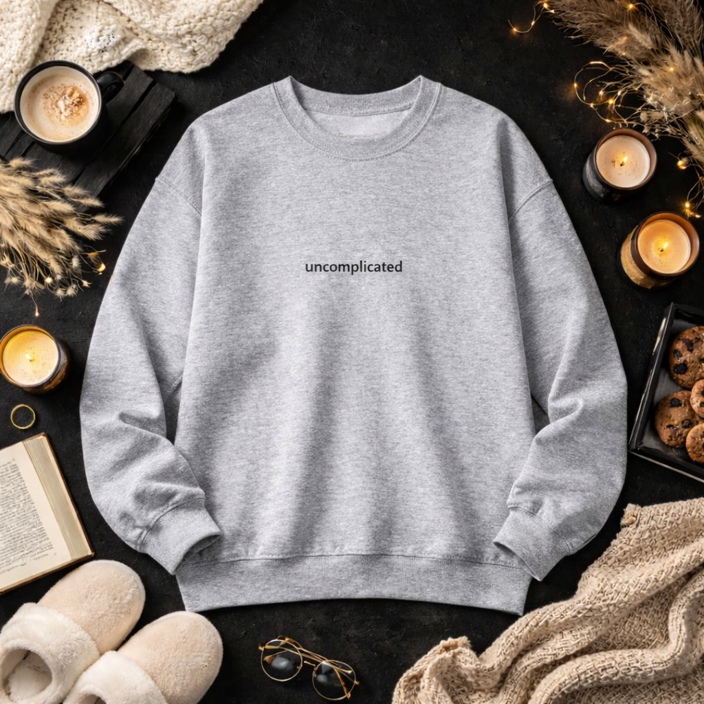 Uncomplicated — Classic Crewneck Sweatshirt