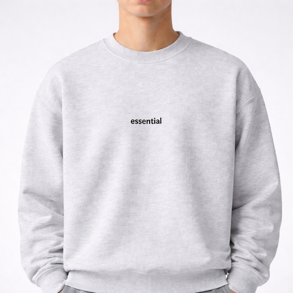 Essential — Classic Crewneck Sweatshirt