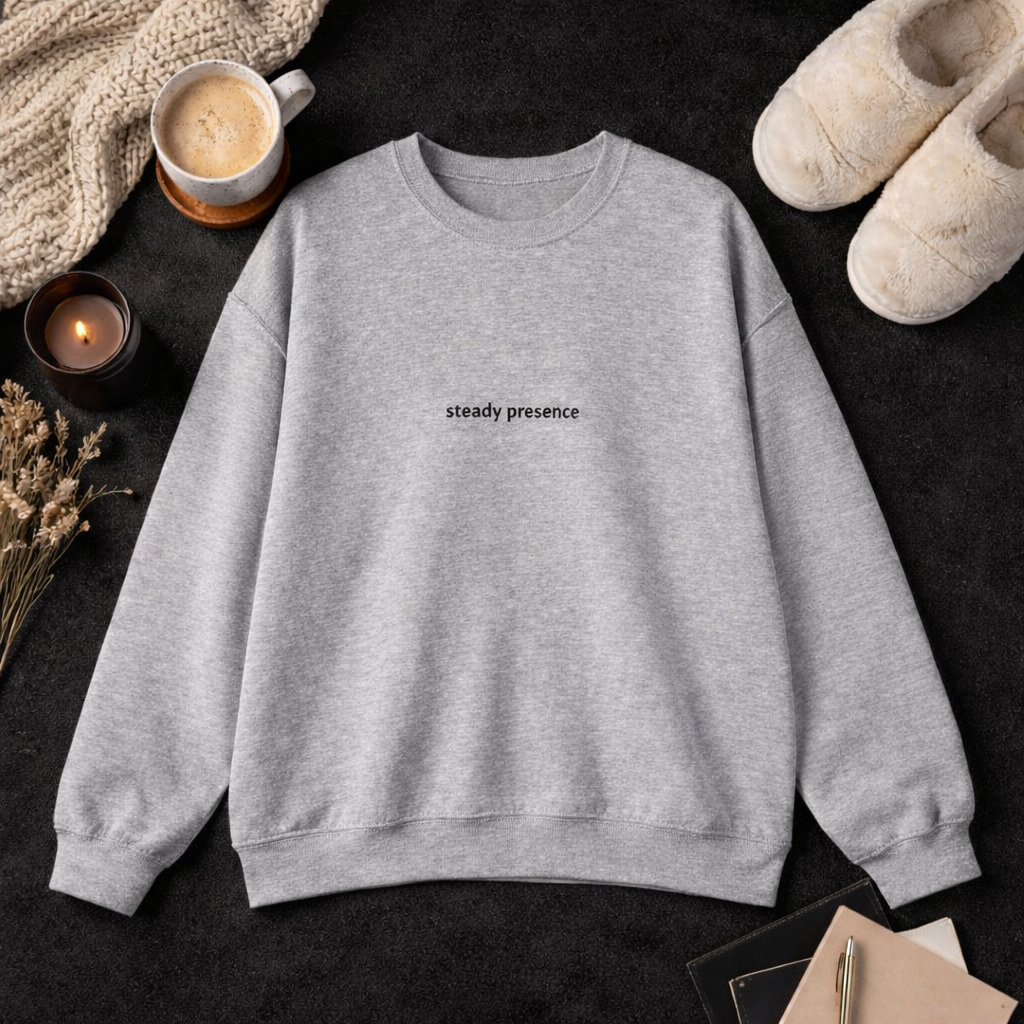 Steady presence — Classic Crewneck Sweatshirt