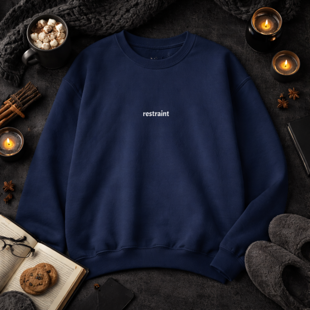Restraint — Classic Crewneck Sweatshirt