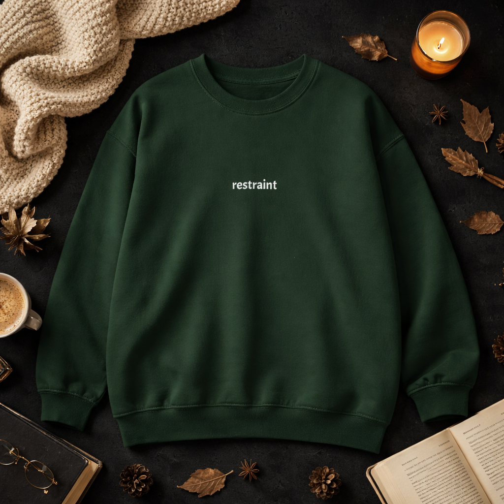 Restraint — Classic Crewneck Sweatshirt