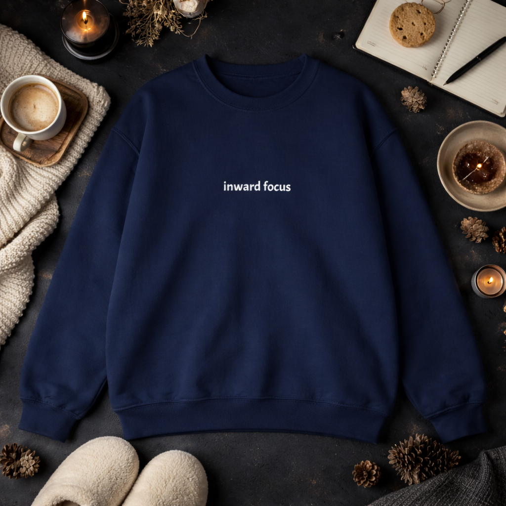Inward focus — Classic Crewneck Sweatshirt