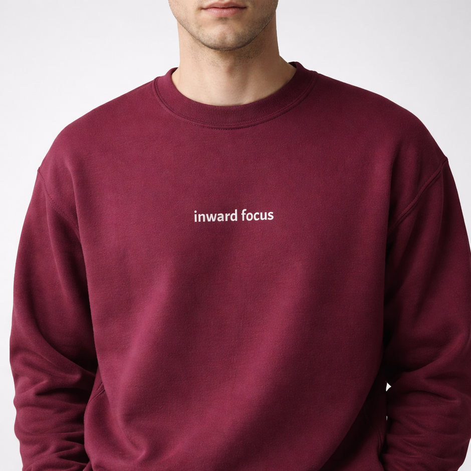 Inward focus — Classic Crewneck Sweatshirt
