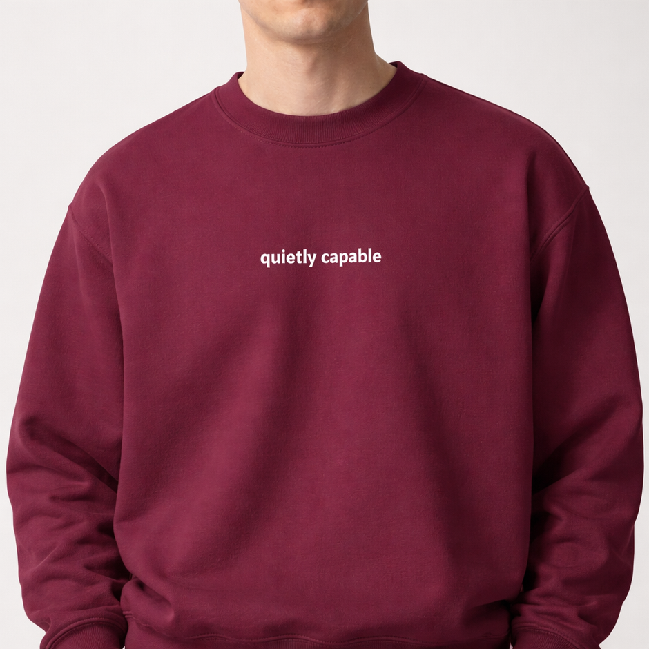 Quietly capable — Classic Crewneck Sweatshirt
