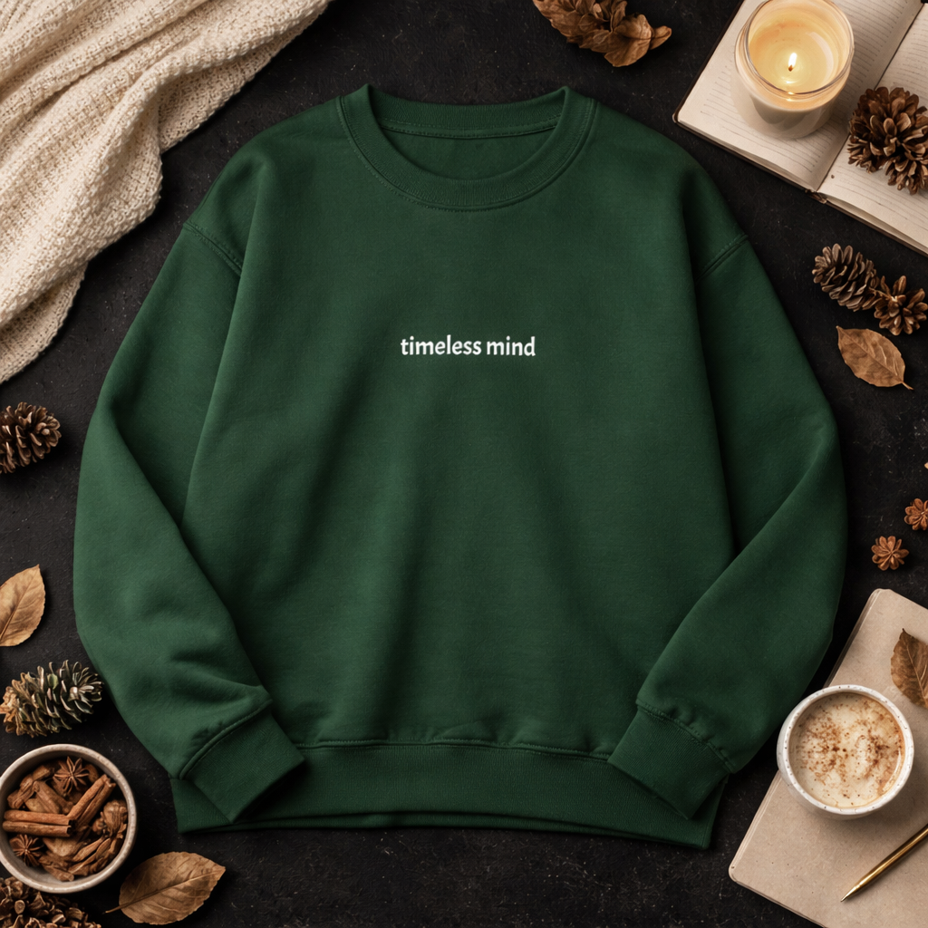 Timeless mind — Classic Crewneck Sweatshirt