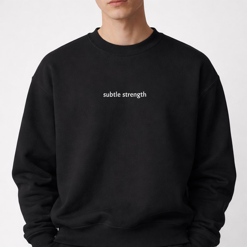 Subtle strength — Classic Crewneck Sweatshirt