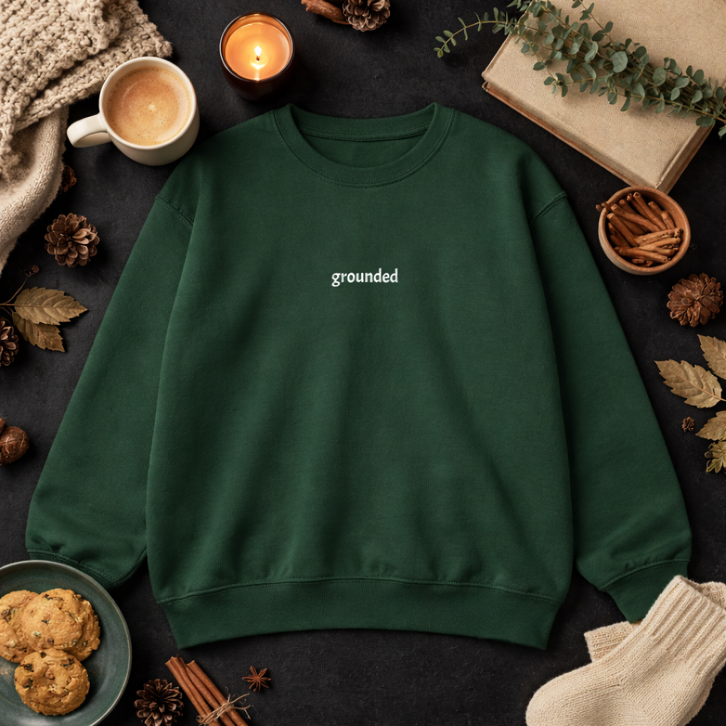 Grounded — Classic Crewneck Sweatshirt