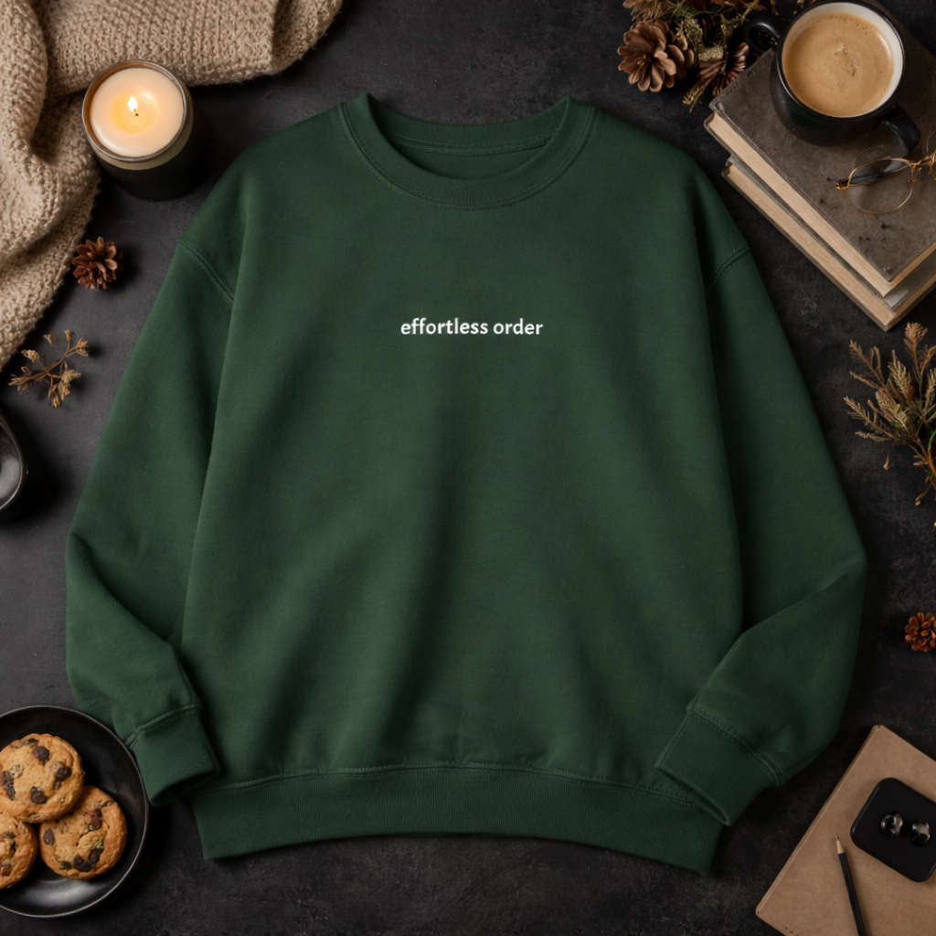 Effortless order — Classic Crewneck Sweatshirt