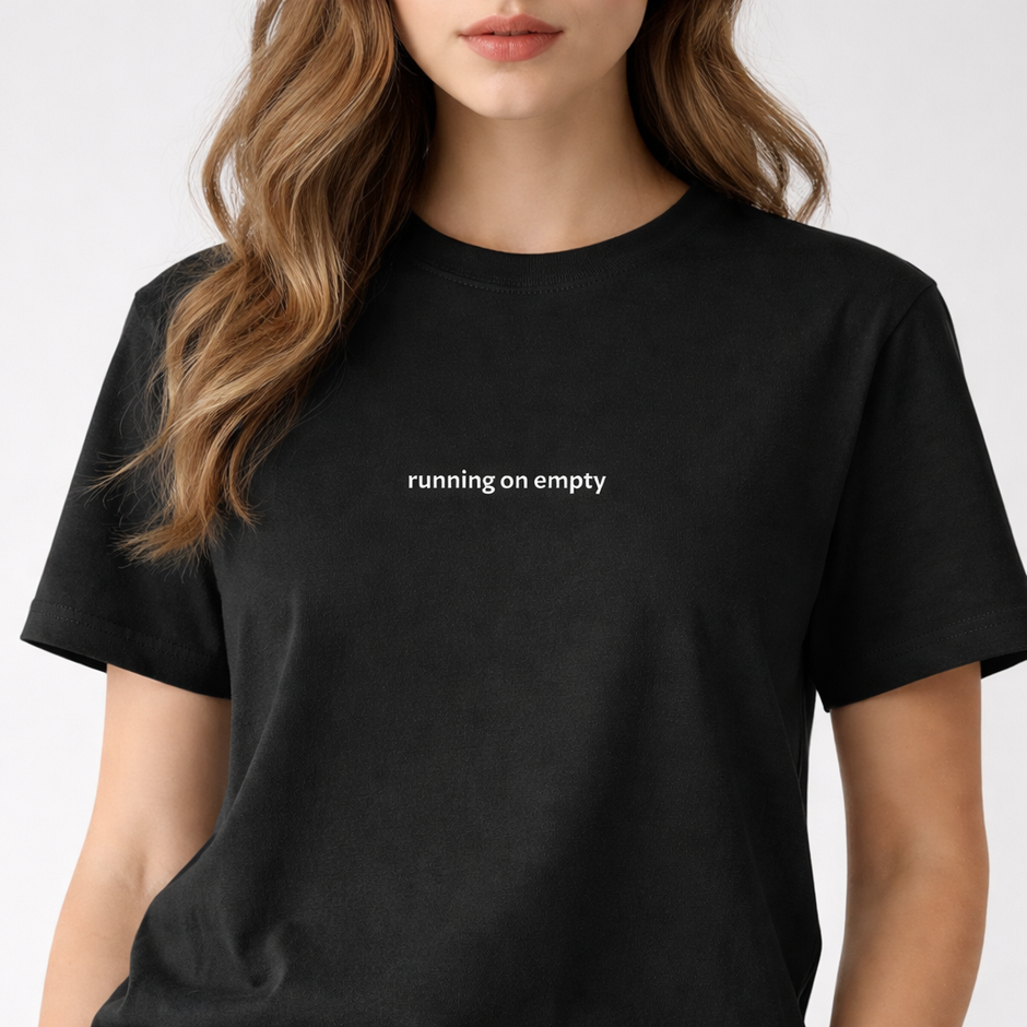 Running on empty — Tee