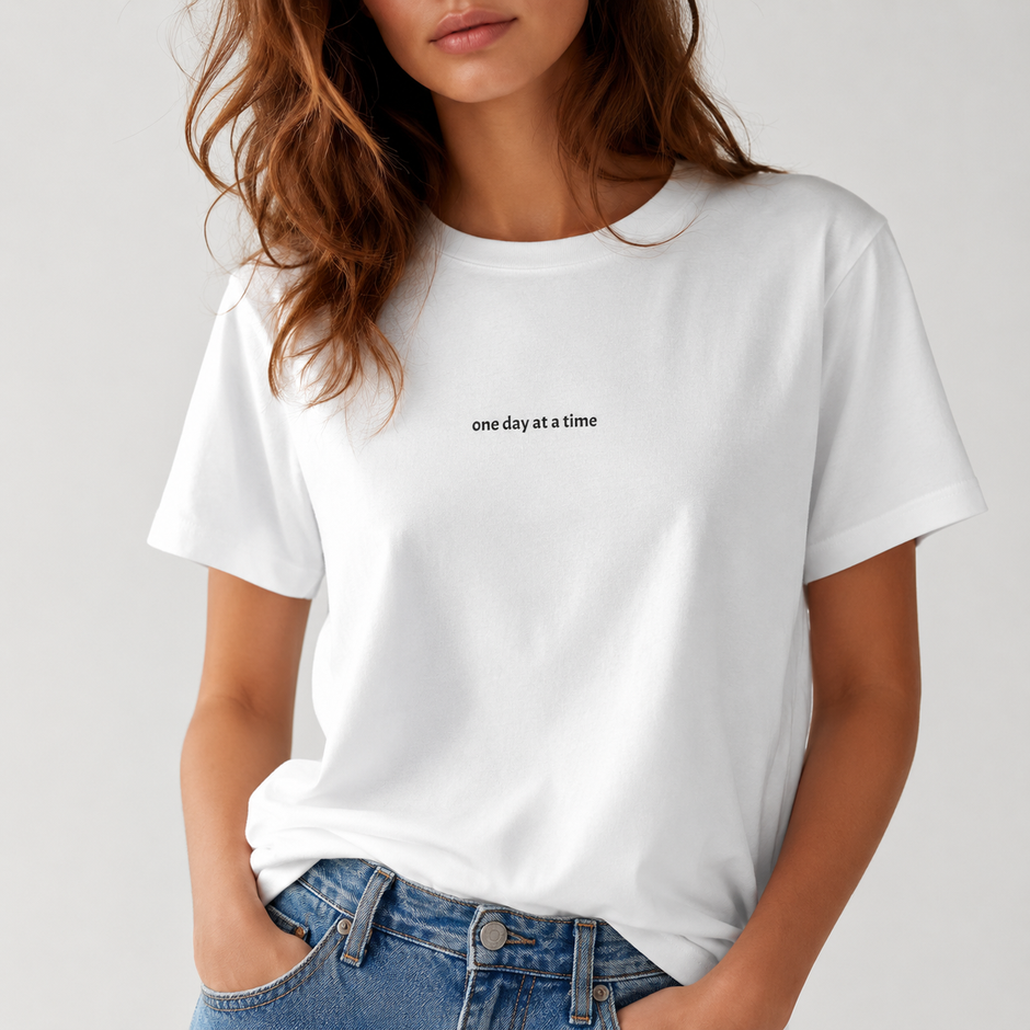 One day at a time — Tee