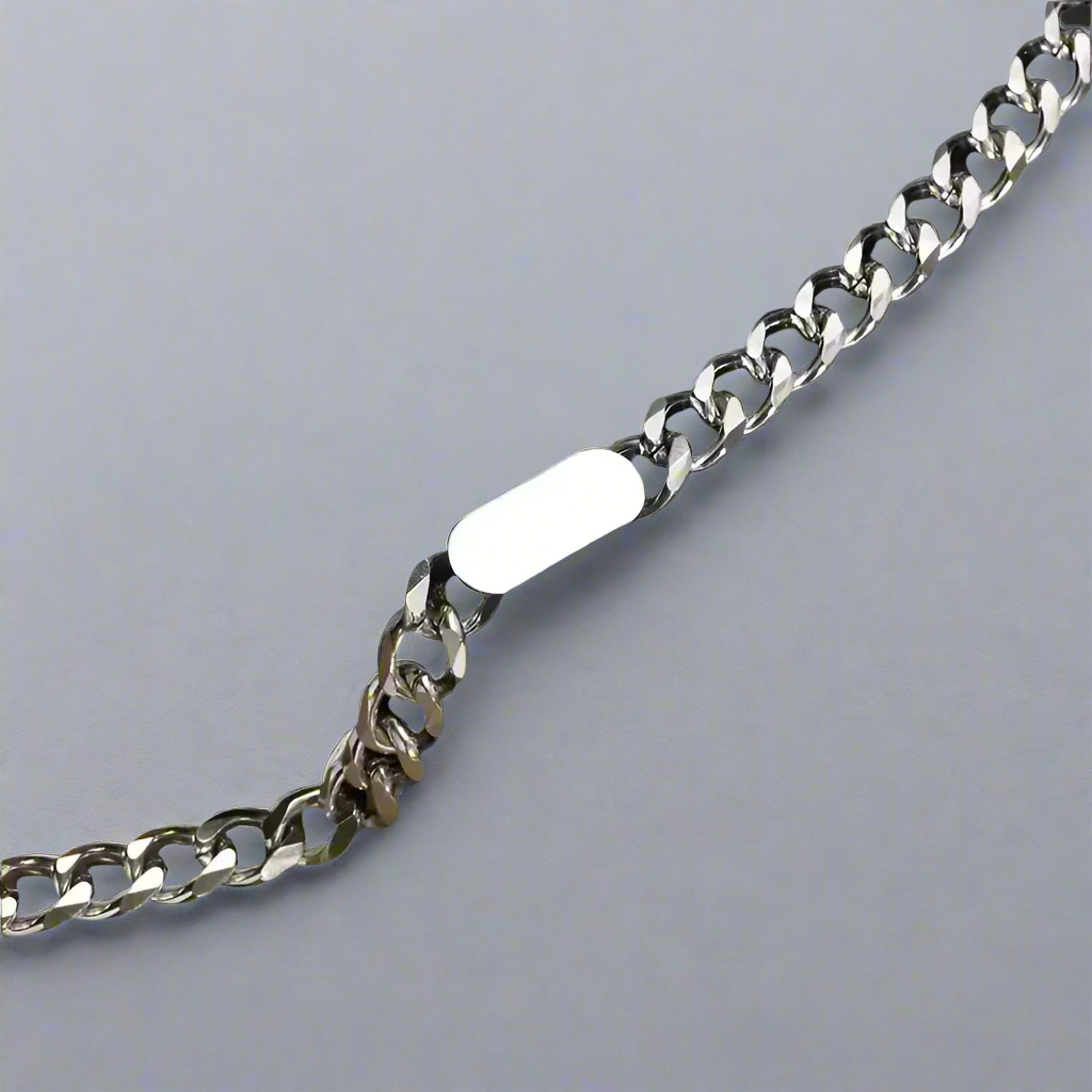 7.5mm Cuban Link Stainless Steel Bracelet