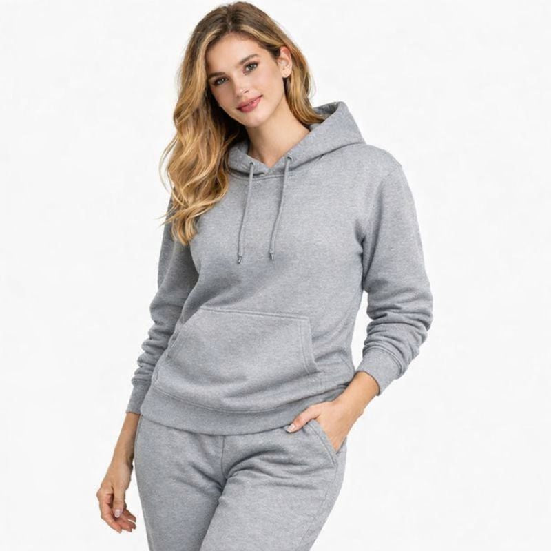 Essential Women Heavyweight Hooded Sweatshirt