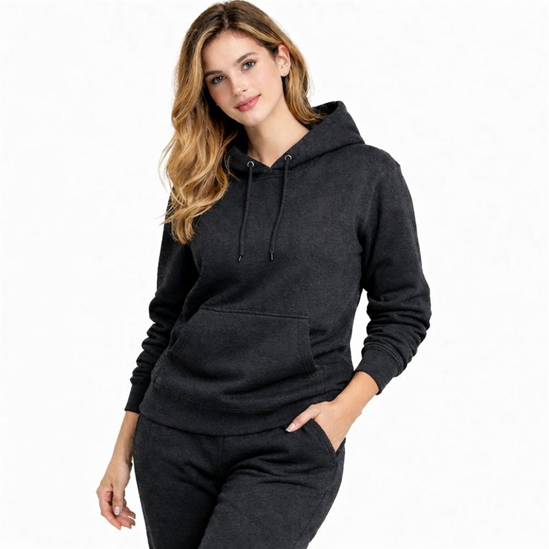 Essential Women Heavyweight Hooded Sweatshirt