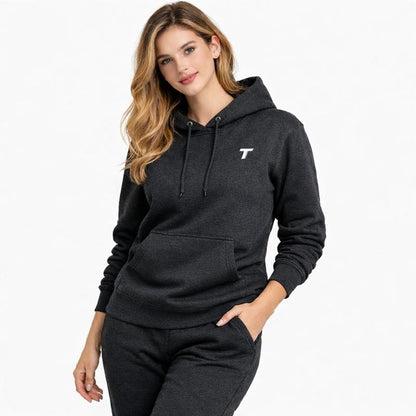 Essential Women Heavyweight Logo Hooded Sweatshirt