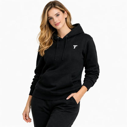 Essential Women Heavyweight Logo Hooded Sweatshirt