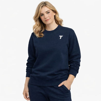 Essential Women Heavyweight Logo Crewneck Sweatshirt