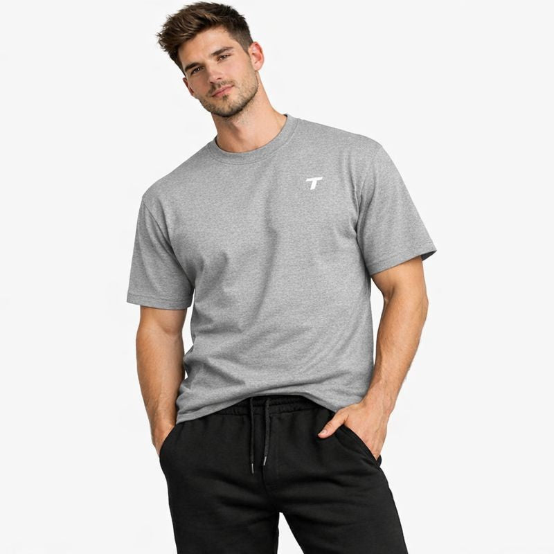 Essential Men Heavyweight Logo T-Shirt