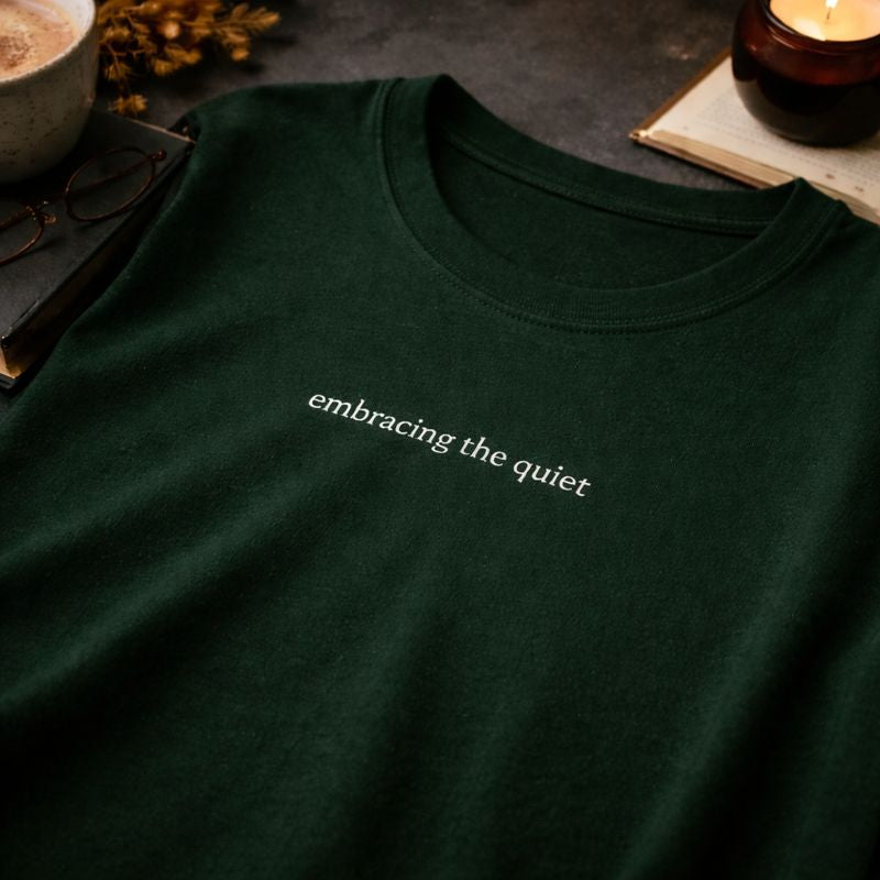 Embracing the quiet — T-Shirt