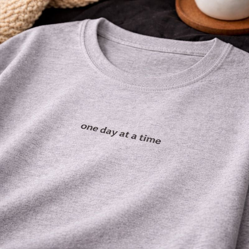 One day at a time — T-Shirt