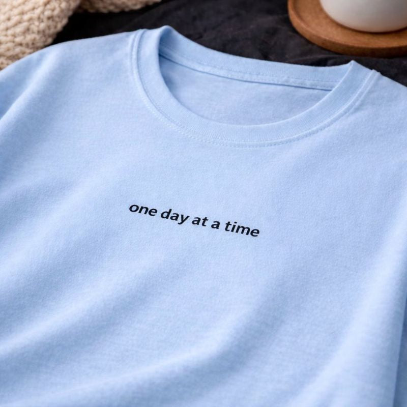 One day at a time — T-Shirt