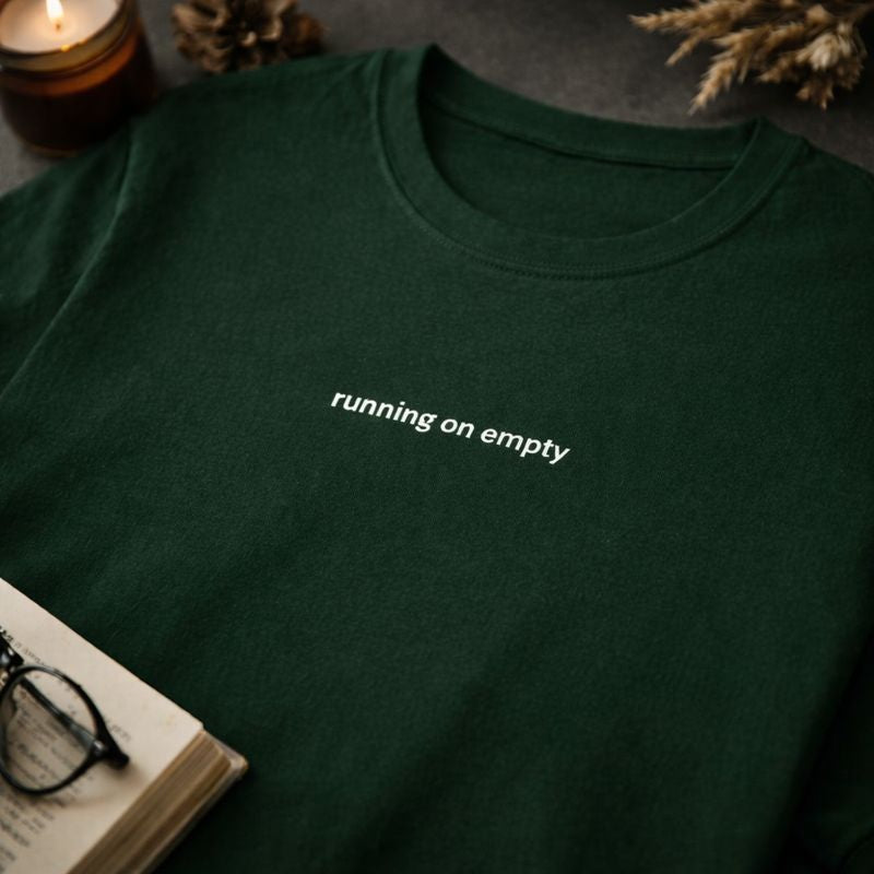 Running on empty — T-Shirt