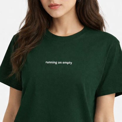 Running on empty — T-Shirt