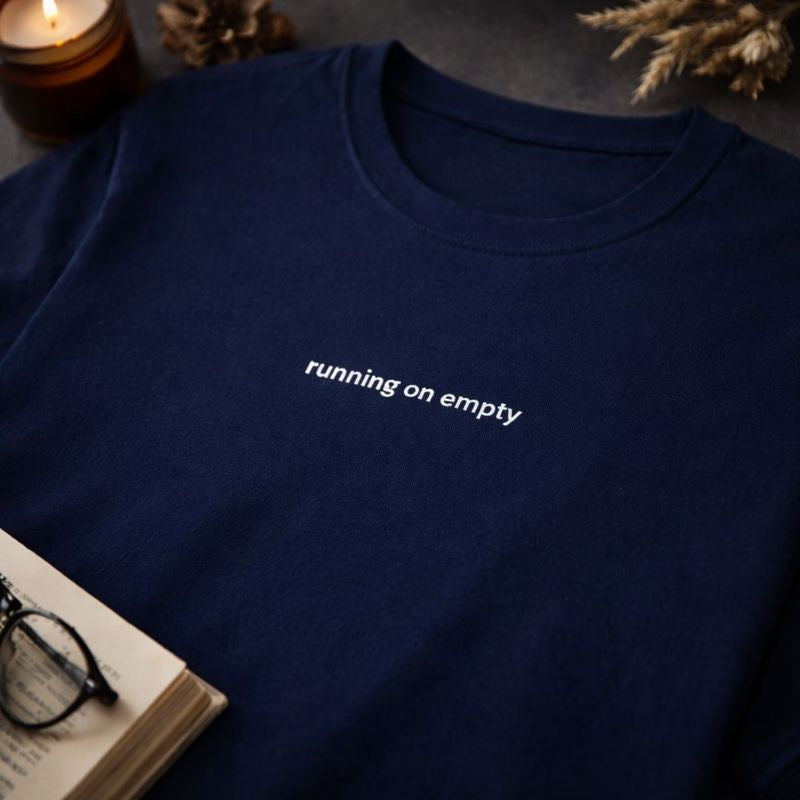 Running on empty — T-Shirt