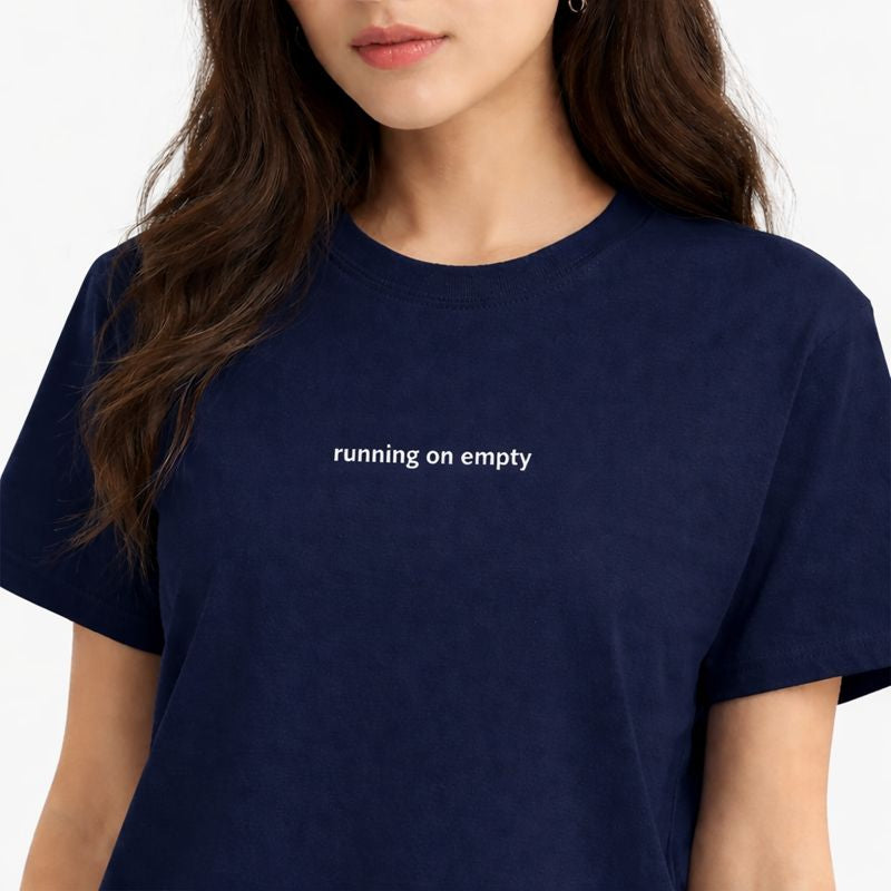 Running on empty — T-Shirt