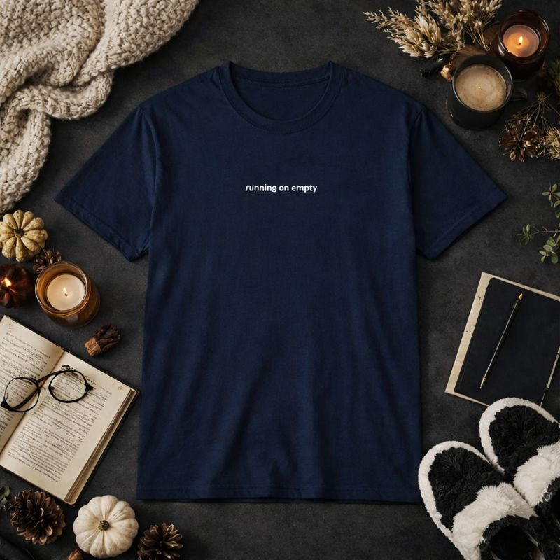 Running on empty — T-Shirt
