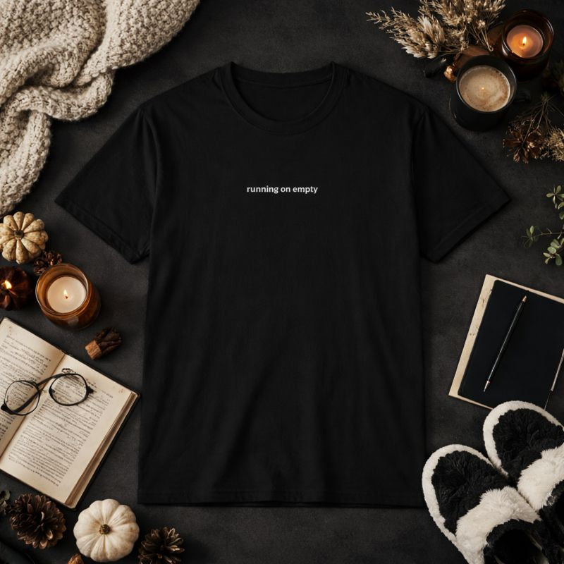 Running on empty — T-Shirt