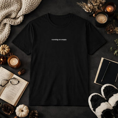 Running on empty — T-Shirt