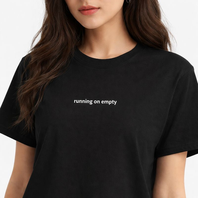 Running on empty — T-Shirt