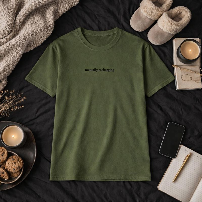 Mentally recharging — T-Shirt