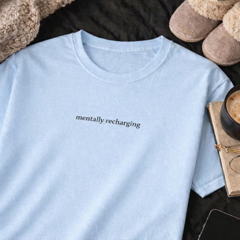 Mentally recharging — T-Shirt