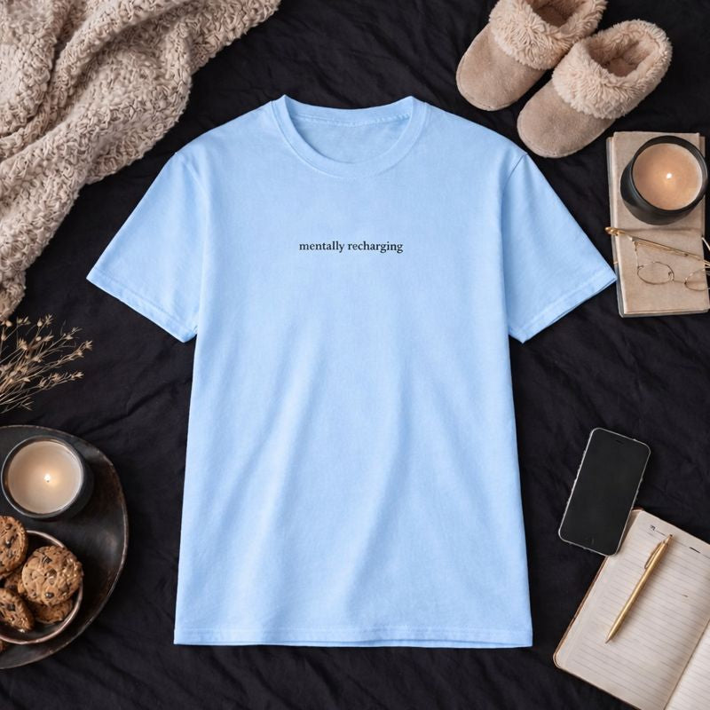 Mentally recharging — T-Shirt