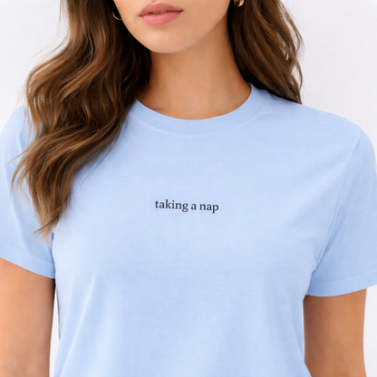 Taking a nap — T-Shirt